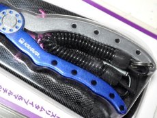 画像3: カハラジャパン 6.5インチ アルミプライヤースリムタイプ＆マルチベルトホルダー：KJブルー/シルバー（有頂天限定カラー）■ネコポス対象外■ (3)