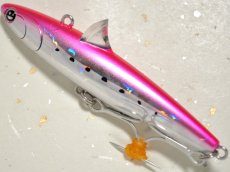 画像1: ニコデザインオフィス プラム80ディープ：No.PA-24 ピンクイワシ【ネコポス配送可】 (1)