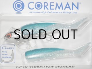 コアマン VJ-16 バイブレーションジグヘッド：＃045 ゴールドヘッド