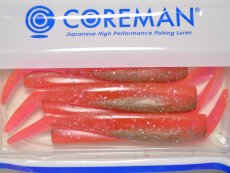 画像1: コアマン CA-06 デカカリシャッド：＃053 沖堤ピンク【ネコポス配送可】 (1)