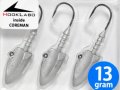 コアマン ADH-13 アルカリダートヘッド：13g ＃001 アンペイント（無塗装）【ネコポス配送可】