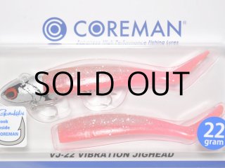 コアマン VJ-22 バイブレーションジグヘッド：＃003 シルバーヘッド
