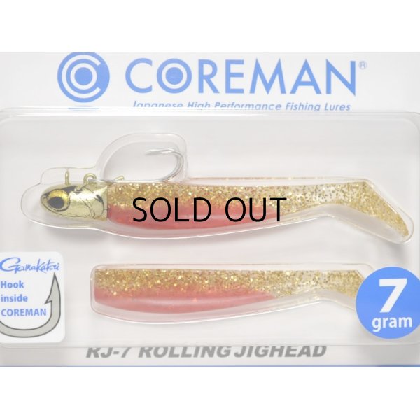 コアマン RJ-7 ローリングジグヘッド：＃057 GH/アカキン【ネコポス配送可】の通販 - 釣り助オンラインショップ - 神奈川県川崎市