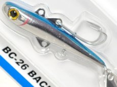 画像2: コアマン BC-26 バックチャター：＃021 ブルーフラッシュメッキ【ネコポス配送可】 (2)