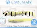 コアマン RJ-10 ローリングジグヘッド：＃063 GH/チャートベイト【ネコポス配送可】