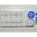 コアマン×がまかつ コアマントレブル ラウンドベンド CTRB-MH：＃12（8本入り）【ネコポス配送可】