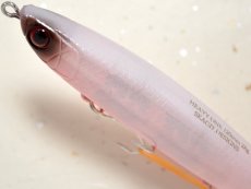 画像2: スカジットデザインズ スライドベイトヘビーワン120mm 28g NF：S006C パール/レッド（ゴースト）■ネコポス対象外■ (2)