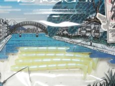 画像1: わんず しぼりシャッド 2.9インチ：＃30 ねもんグロー【ネコポス配送可】 (1)