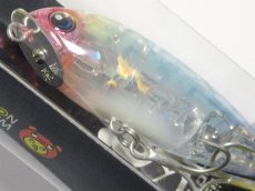 画像2: ハルシオンシステム 飛豚60 ひぶぺんmini：＃31 C-CANDY GL クリアキャンディ・グロー【ネコポス配送可】 (2)