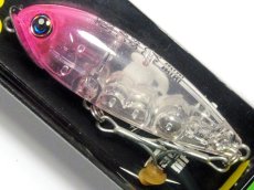 画像1: ハルシオンシステム 飛豚60 ひぶぺんmini：＃33 C PH-LAME クリアピンクヘッド・ラメ【ネコポス配送可】 (1)