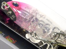 画像2: ハルシオンシステム 飛豚60 ひぶぺんmini：＃33 C PH-LAME クリアピンクヘッド・ラメ【ネコポス配送可】 (2)