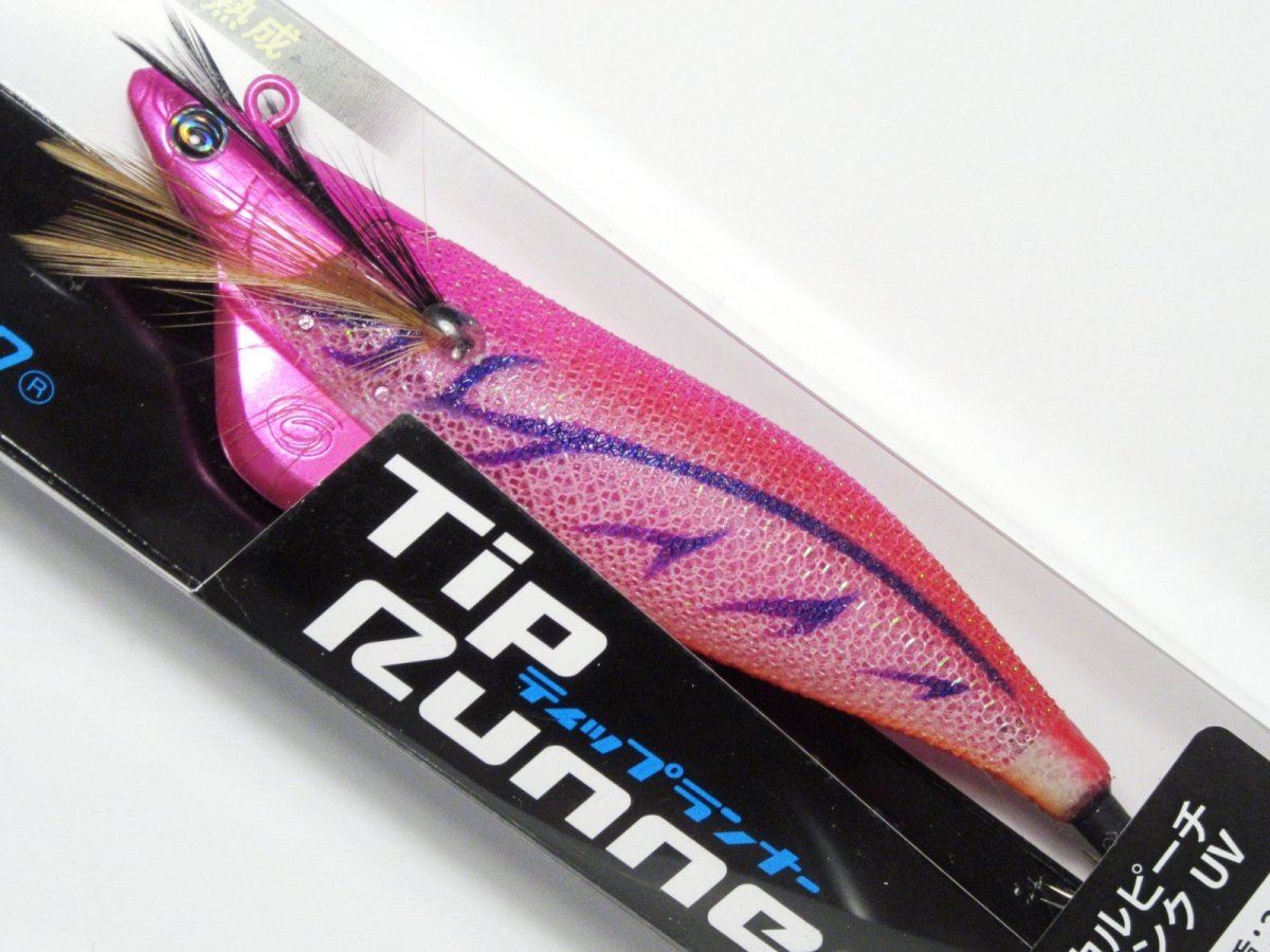 画像1: クレイジーオーシャン ティップランナー 3.0号：＃18 トロピカルピーチクリアピンクUV【ネコポス配送可】 (1)