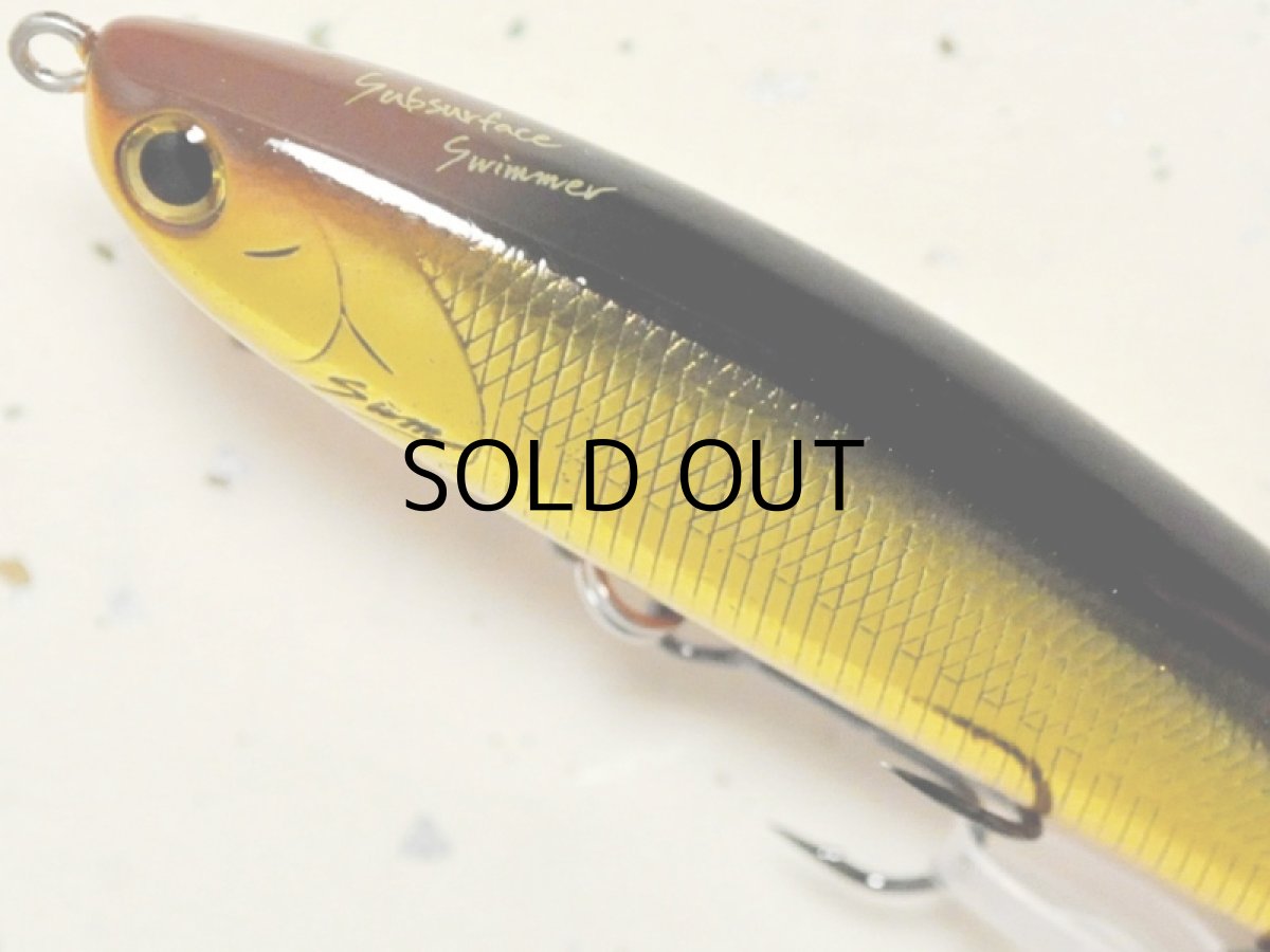 画像2: サムルアーズ スラローマー85SSS：MS金黒OB【ネコポス配送可】 (2)