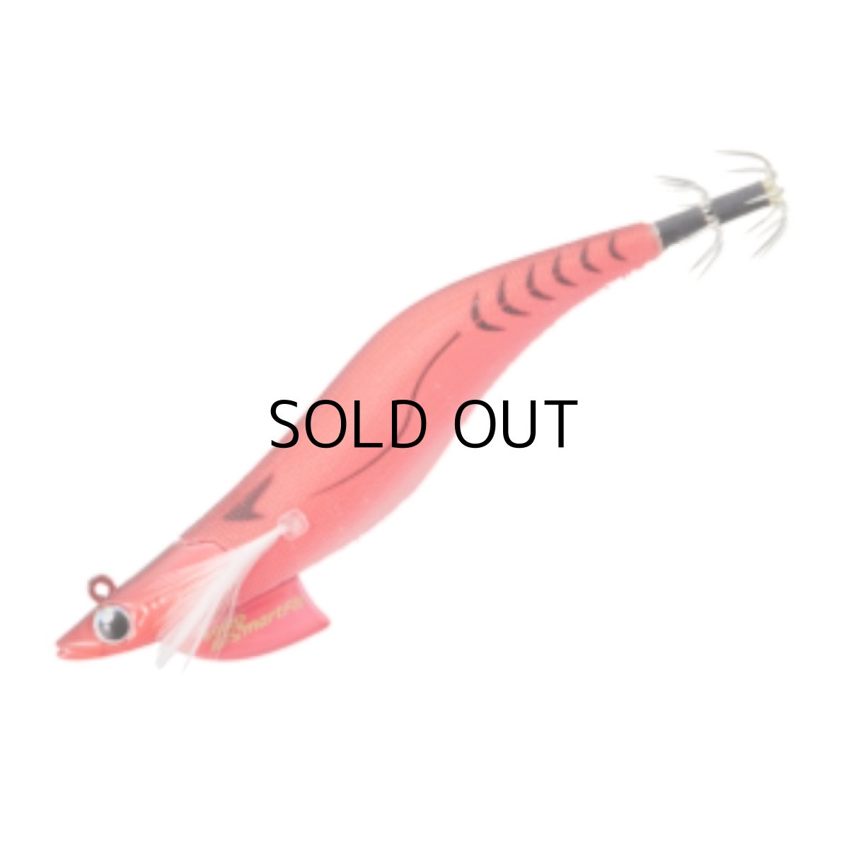 画像1: メジャークラフト エギゾーTRスマートフィット3.5号：＃9 クリアアピールレッド【ネコポス配送可】 (1)