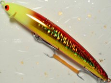 画像1: ポジドライブガレージ フリルドスイマー115：＃08 CHGR（チャートヘッドゴールドレッド）【ネコポス配送可】 (1)