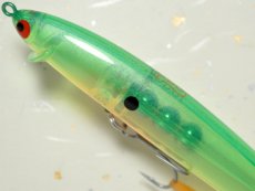 画像2: ポジドライブガレージ フリルドスイマー115：＃12 GLCS（ゴーストライムチャートシャッド）【ネコポス配送可】 (2)