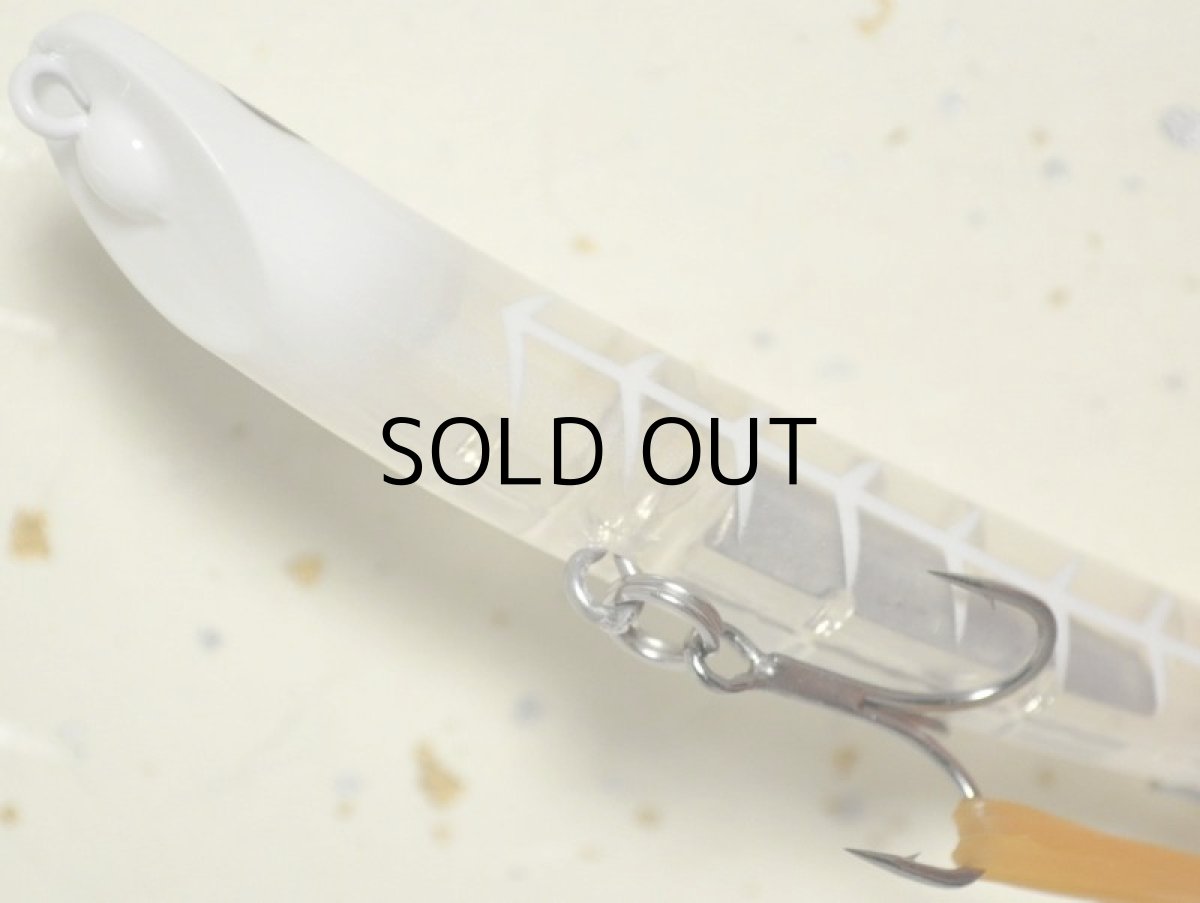 画像3: ポジドライブガレージ スウィングウォブラー85S：＃05 XWM（ホワイトミノー）【ネコポス配送可】 (3)