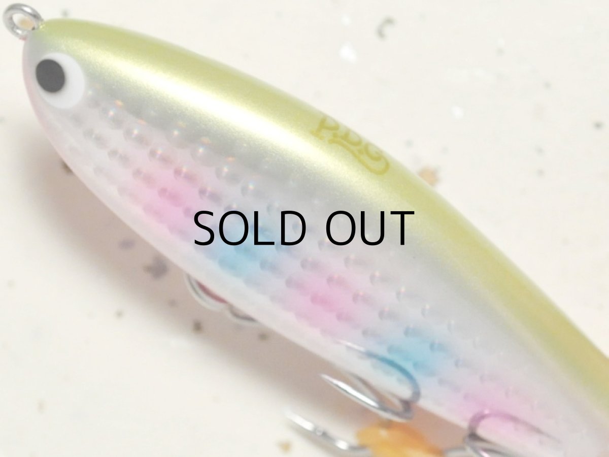 画像2: ポジドライブガレージ ジグザグベイト80S：＃X564 チャートバックレインボー【ネコポス配送可】 (2)