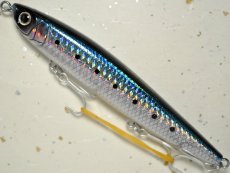 画像1: スカジットデザインズ スライドベイトヘビーワン120mm 28g：マイワシ_縦ホロ■ネコポス対象外■ (1)