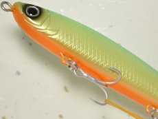 画像3: スカジットデザインズ スライドベイトヘビーワン120mm 28g：チャートオレンジ_クリア■ネコポス対象外■ (3)