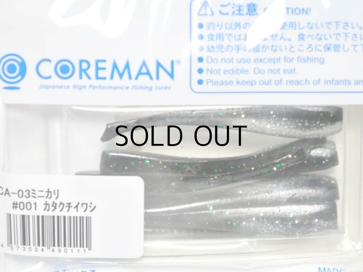 画像2: コアマン CA-03 ミニカリ：＃001 カタクチイワシ【ネコポス配送可】 (2)