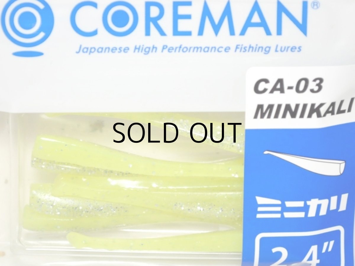 画像1: コアマン CA-03 ミニカリ：＃007 チャートバック【ネコポス配送可】 (1)