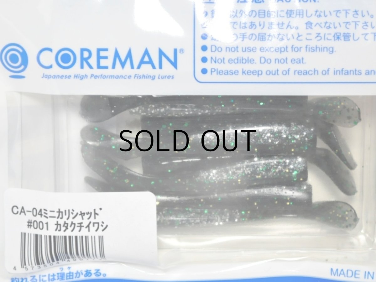画像2: コアマン CA-04 ミニカリシャッド：＃001 カタクチイワシ【ネコポス配送可】 (2)