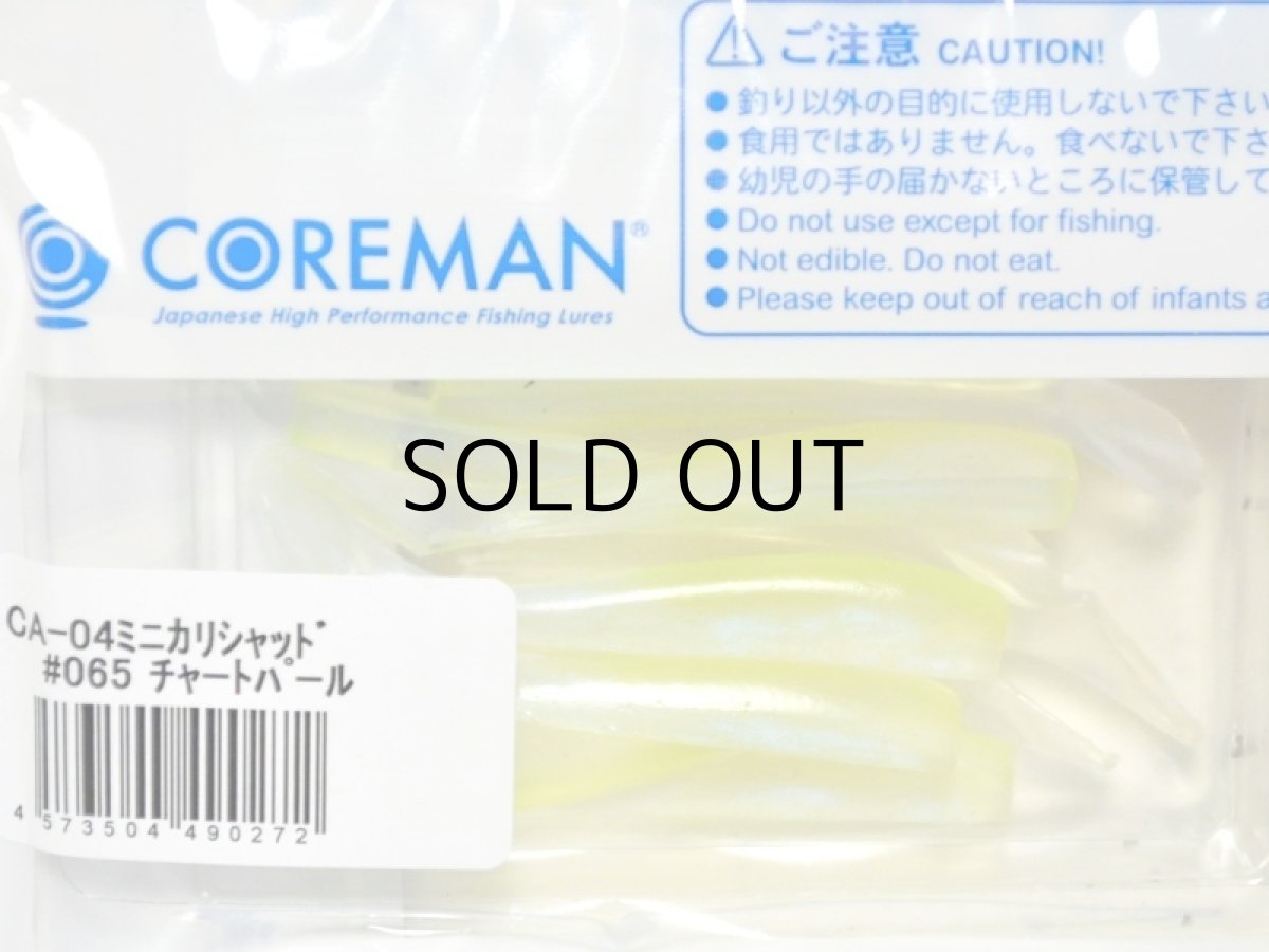 画像2: コアマン CA-04 ミニカリシャッド：＃065 チャートパール【ネコポス配送可】 (2)