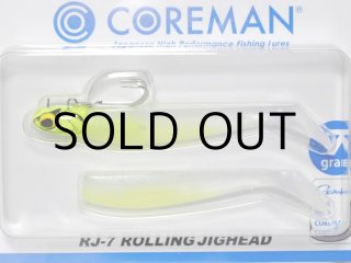 RJ7 沖堤イワシ マイワシ シャローベイト シラウオ 楽天市場】COREMAN コアマン ワーム RJ-7 ローリングジグヘッド