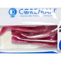 コアマン アルカリシャッド75mm：＃058 ケイムラパープルピンク【ネコポス配送可】