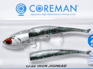 コアマン IJ-22 アイアンジグヘッド：＃064 PH/ケイムラパール