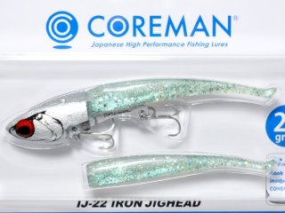 コアマン IJ-22 アイアンジグヘッド：＃002 SH/マイワシ