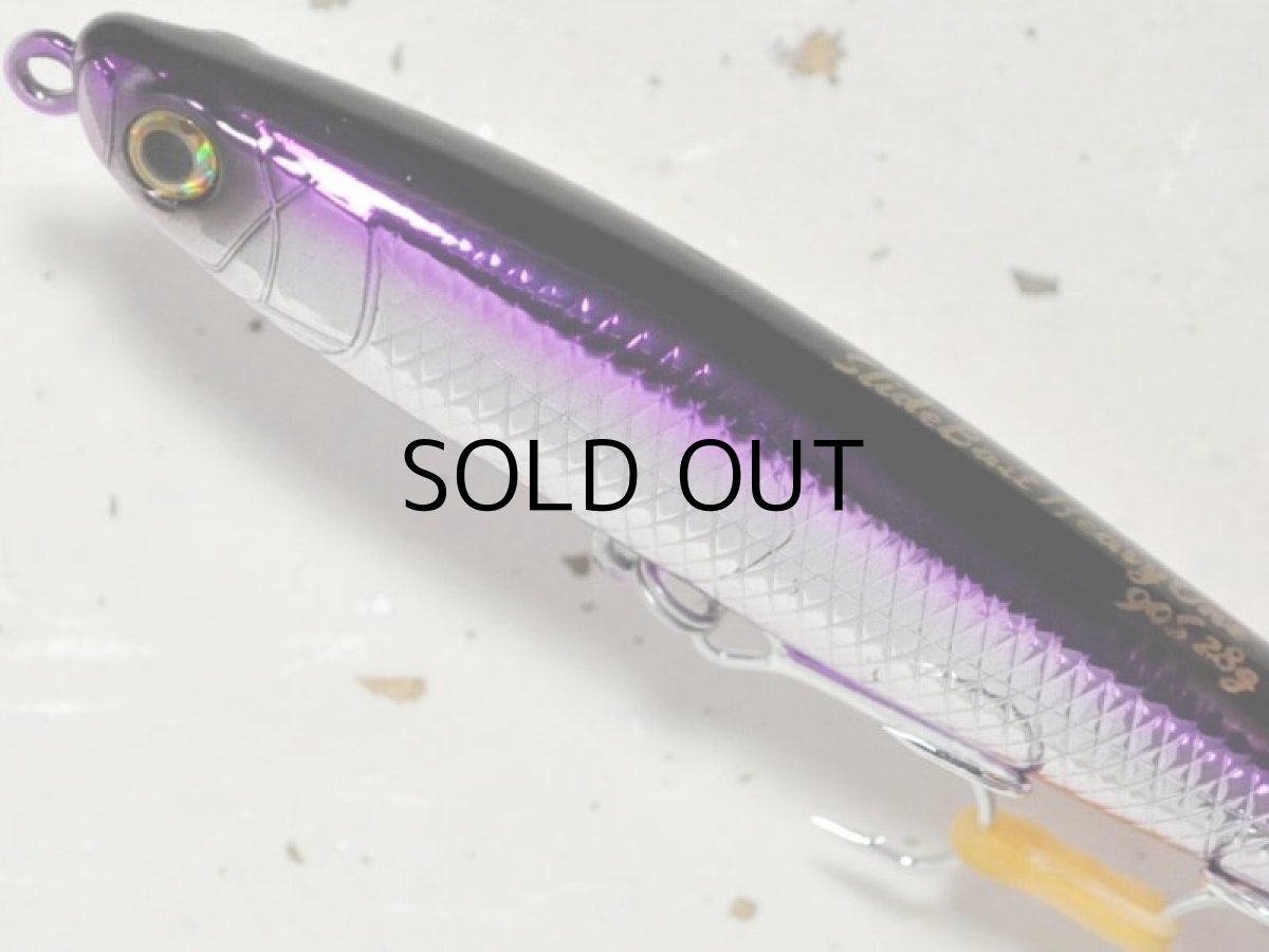 画像2: スカジットデザインズ スライドベイトヘビーワン 90mm 28g S：Purple Purple_PL【ネコポス配送可】 (2)