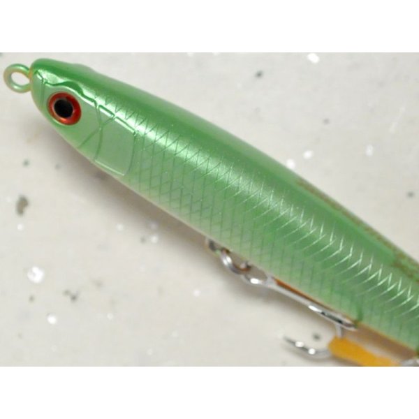 画像2: スカジットデザインズ スライドベイトヘビーワン 90mm 28g S：Bachi Green_Pearl【ネコポス配送可】