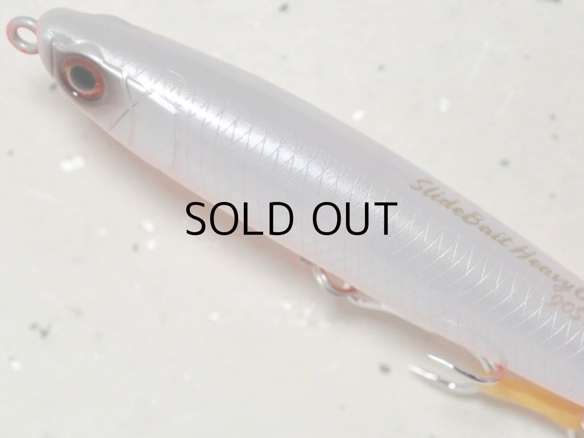 画像2: スカジットデザインズ スライドベイトヘビーワン 90mm 28g S：Pearl Red_Ghost【ネコポス配送可】 (2)