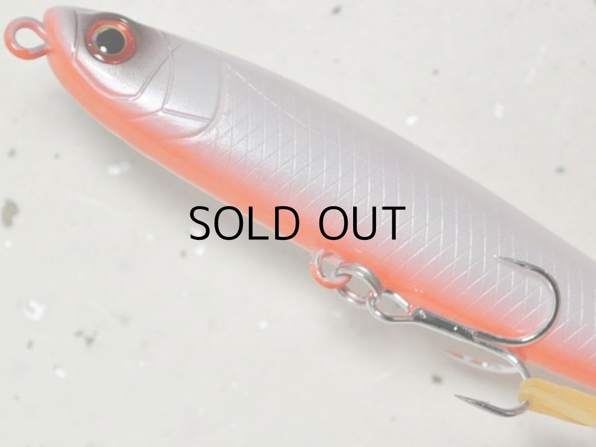 画像3: スカジットデザインズ スライドベイトヘビーワン 90mm 28g S：Pearl Red_Ghost【ネコポス配送可】 (3)
