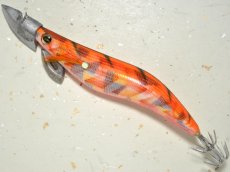 画像1: ジークラック シー・カウボーイ3.5号 +15g：＃004M 杉/オレンジマーブル/腹ピンク（ラトル サウンド採用）【ネコポス配送可】 (1)