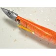 画像2: ジークラック シー・カウボーイ3.5号 +15g：＃007R オレンジ/クリアレッド（ラトル サウンド採用）【ネコポス配送可】 (2)