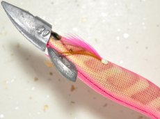 画像3: ジークラック シー・カウボーイ3.5号 +20g：＃001G ピンク/ゴールド（ラトル サウンド採用）【ネコポス配送可】 (3)