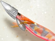 画像3: ジークラック シー・カウボーイ3.5号 +20g：＃004M 杉/オレンジマーブル/腹ピンク（ラトル サウンド採用）【ネコポス配送可】 (3)