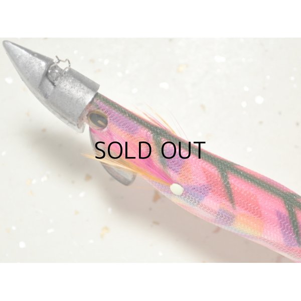 画像2: ジークラック シー・カウボーイ3.5号 +20g：＃005M 杉/ピンクマーブル/腹オレンジ（ラトル サウンド採用）【ネコポス配送可】