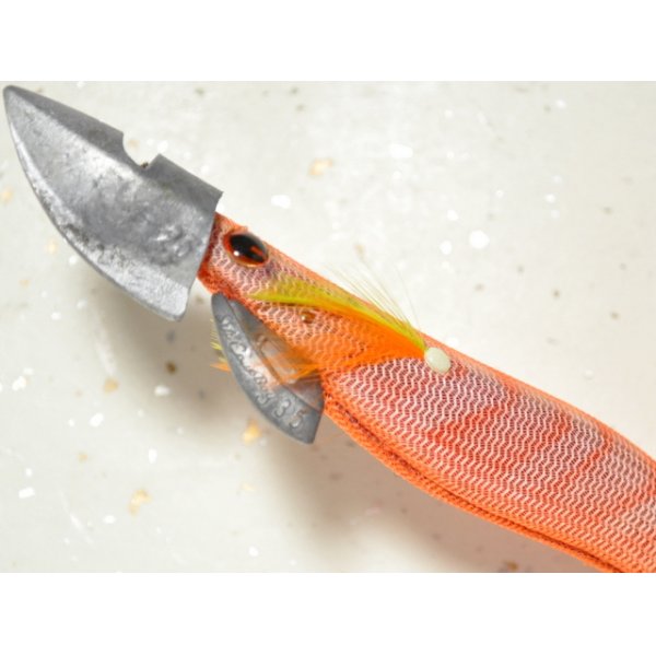 画像3: ジークラック シー・カウボーイ3.5号 +25g：＃007R オレンジ/クリアレッド（ラトル サウンド採用）【ネコポス配送可】