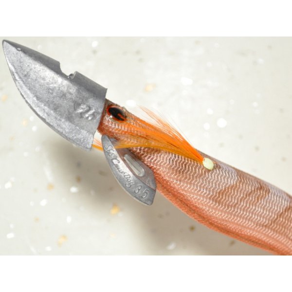 画像3: ジークラック シー・カウボーイ3.5号 +25g：＃011C ブラウンシュリンプ/クリア（ラトル サウンド採用）【ネコポス配送可】