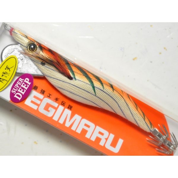 画像1: ブリーデン エギマル3.5号SD スーパーディープ：有頂天 ゴールド/松葉オレンジ（T1235SD）【ネコポス配送可】【BO-C】