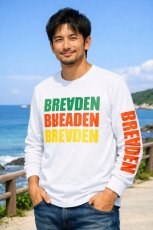 画像2: 【SALE】ブリーデン ロングスリーブTシャツ ホワイト：XL（長袖）■ネコポス対象外■ (2)