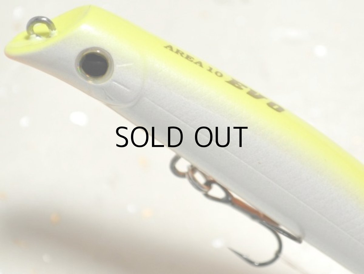 画像2: ガイア エリア10EVO：＃12 パールチャートバック/オレンジベリー【ネコポス配送可】 (2)