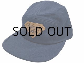 リップルフィッシャー RF フラットバイザーキャップ：ブラック