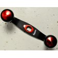 画像1: スタジオコンポジット RC-SC 86mm R24XL カーボンノブ：レッド■ネコポス対象外■ (1)