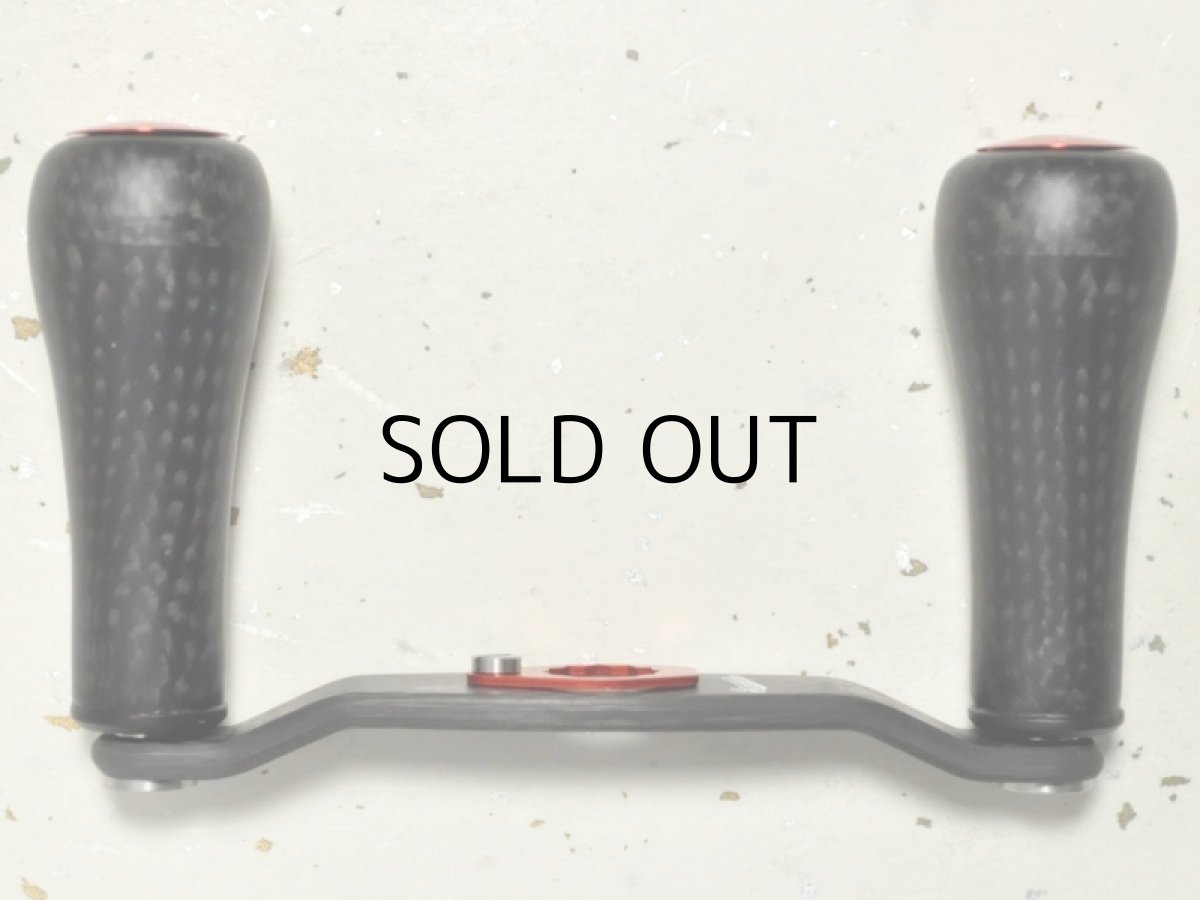 画像2: スタジオコンポジット RC-SC 86mm R24XL カーボンノブ：レッド■ネコポス対象外■ (2)