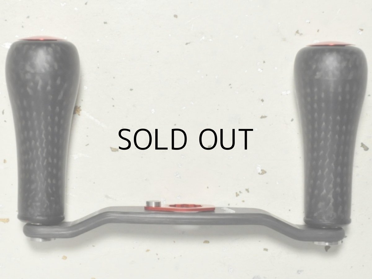 画像2: スタジオコンポジット RC-SC 90mm R24XL カーボンノブ：レッド■ネコポス対象外■ (2)